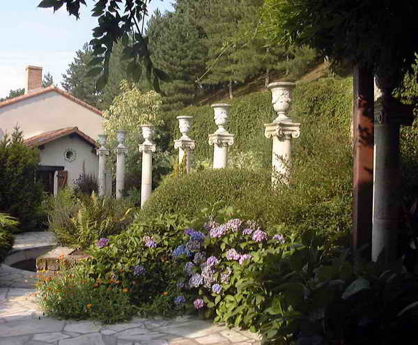 Le jardin florentin  Les Jardins du Gué