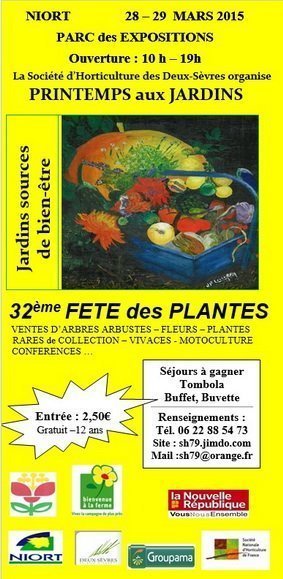 Printemps aux Jardins Niort 2015